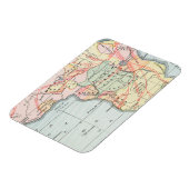 AFRIKA: MAP, 1894 MAGNEET (Linkerzijde)