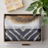 Afrika Map Lion Botanische loskoppeling Tissuepapier (Geschenk)