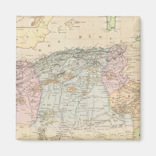 Afrika, Marokko Magneet (Voorkant)
