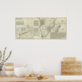 Afrika, met al zijn staten, koninkrijken poster (Keuken)