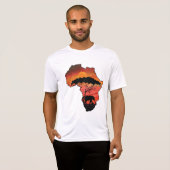 Afrika met een Giraffe T-shirt (Voorkant volledig)