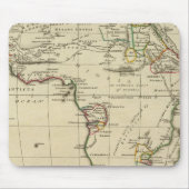 Afrika met grenzen muismat (Voorkant)