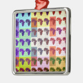 Afrika Metalen Ornament (Links)