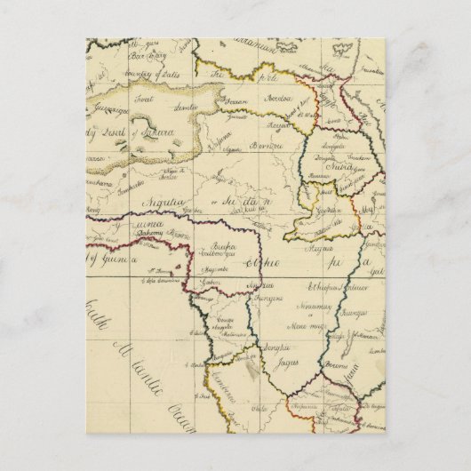 Afrika, Middellandse Zee Briefkaart (Voorkant)