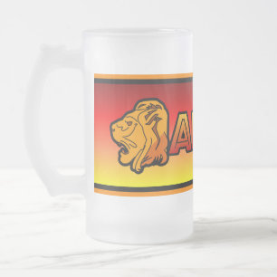 Afrika-mok - kies stijl en kleur matglas bierpul