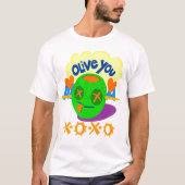 Afrika. Mooie olijfvruchten Creëer Je eigen T-shirt (Voorkant)