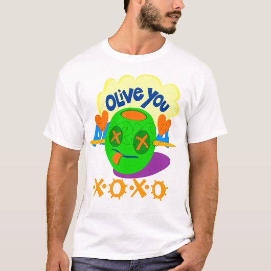 Afrika. Mooie olijfvruchten Creëer Je eigen T-shirt (Voorkant)