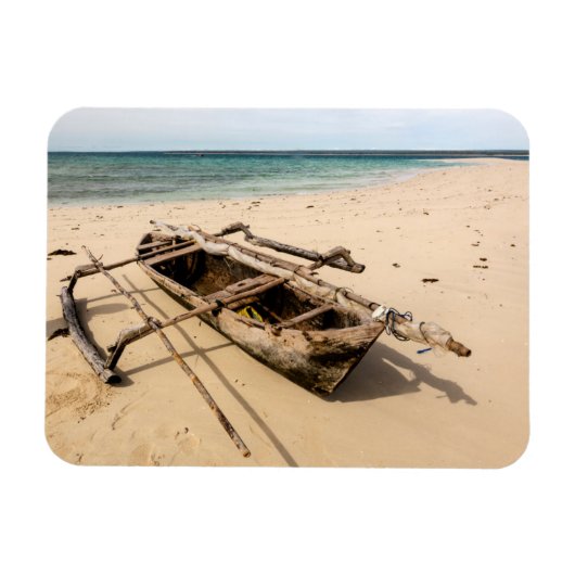 Afrika, Mozambique, Mogundula Eiland Magneet (Horizontaal)