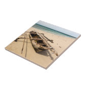 Afrika, Mozambique, Mogundula-eiland Tegeltje (Zijkant)