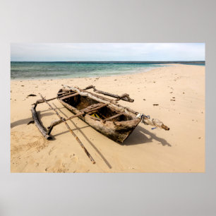 Afrika, Mozambique, Mogundula Island Poster