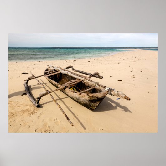Afrika, Mozambique, Mogundula Island Poster (Voorkant)