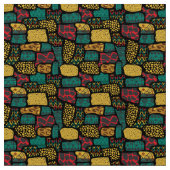 Afrika Multikleurig Stof (Close Up)