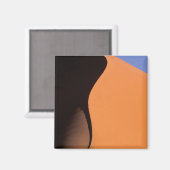 Afrika, Namibië, Avondlicht op duinen, Magneet (Voorkant / Achterkant)