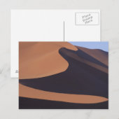 Afrika, Namibië, Namibwoestijn. Sossusvlei. Briefkaart (Voorkant / Achterkant)