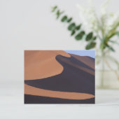 Afrika, Namibië, Namibwoestijn. Sossusvlei. Briefkaart (Staand voorkant)
