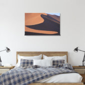 Afrika, Namibië, Namibwoestijn. Sossusvlei. Canvas Afdruk (Insitu (Slaapkamer))