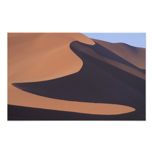Afrika, Namibië, Namibwoestijn. Sossusvlei. Foto Afdruk (Voorkant)