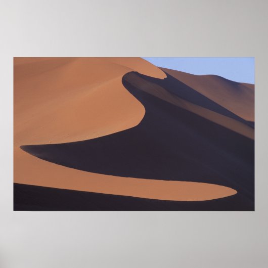 Afrika, Namibië, Namibwoestijn. Sossusvlei. Poster (Voorkant)