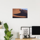Afrika, Namibië, Namibwoestijn. Sossusvlei. Poster (Thuiskantoor)