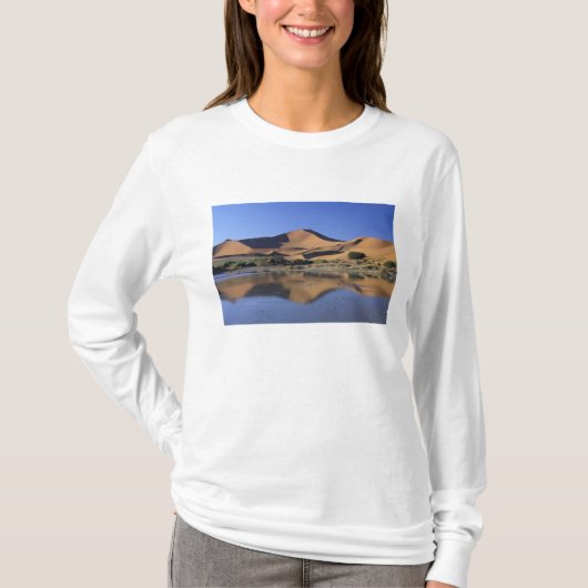 Afrika, Namibië, Nationaal Park Namib, Sossusvlei  T-shirt (Voorkant)
