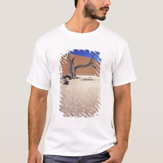 Afrika, Namibië, regio Sossusvlei. Zandduinen T-shirt (Voorkant)