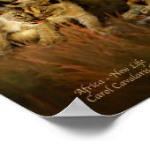 Afrika - Nieuw leven Poster/Afdruk Poster (Hoek)