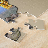 Afrika noemt het wildcollage legpuzzel (Zijkant)