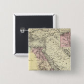 Afrika Noordoost-Engeland Vierkante Button 5,1 Cm (Voorkant /achterkant)