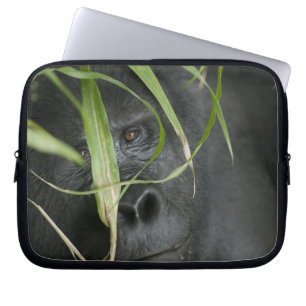 Afrika, Oeganda, Bwindi Laptop Sleeve