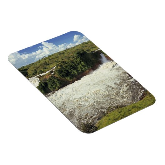 Afrika, Oeganda, Murchison Herfsten NP. De ijskap Magneet (Rechterzijde)