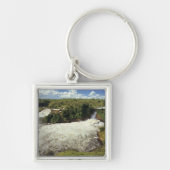 Afrika, Oeganda, Murchison Herfsten NP. De ijskap Sleutelhanger (Voorkant)