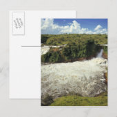 Afrika, Oeganda, Murchison Herfsten NP. De vorst Briefkaart (Voorkant / Achterkant)