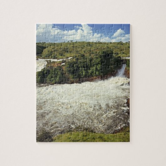 Afrika, Oeganda, Nationaal park Murchison Falls. H Legpuzzel (Verticaal)