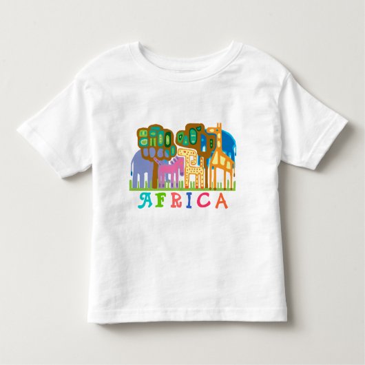 AFRIKA - oerwouden Kinder Shirts (Voorkant)