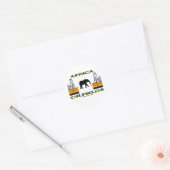 Afrika olievelden, olieveld Sticker (Envelop)