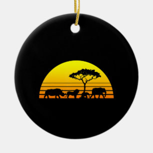 Afrika olifant Lion Rhino Kenia Namibië Tanzania Keramisch Ornament