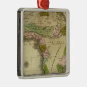 Afrika Olney-kaart Metalen Ornament (Rechts)