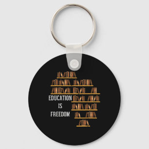 Afrika Onderwijs is Freedom Black History Teacher Sleutelhanger