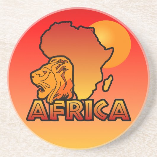 Afrika onderzetter (Voorkant)