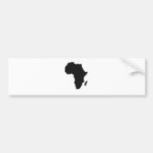 Afrika-overzicht Bumpersticker (Voorkant)