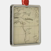 Afrika-overzicht Metalen Ornament (Rechts)