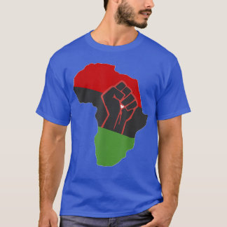 Afrika PanAfrican American Decent Africa Continen T-shirt