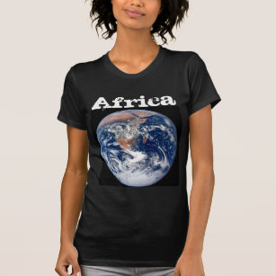 Afrika - Planet Earth uitzicht uit Apollo 17 T-shirt