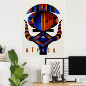 Afrika Poster (Thuiskantoor)