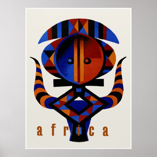Afrika Poster (Voorkant)