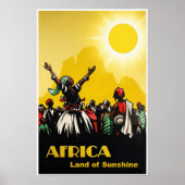 Afrika Poster (Voorkant)