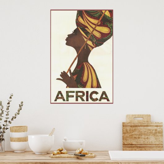 Afrika Poster (Keuken)