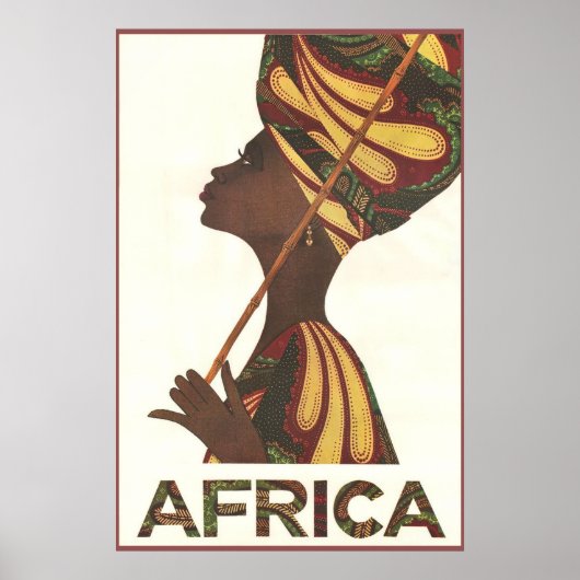 Afrika Poster (Voorkant)