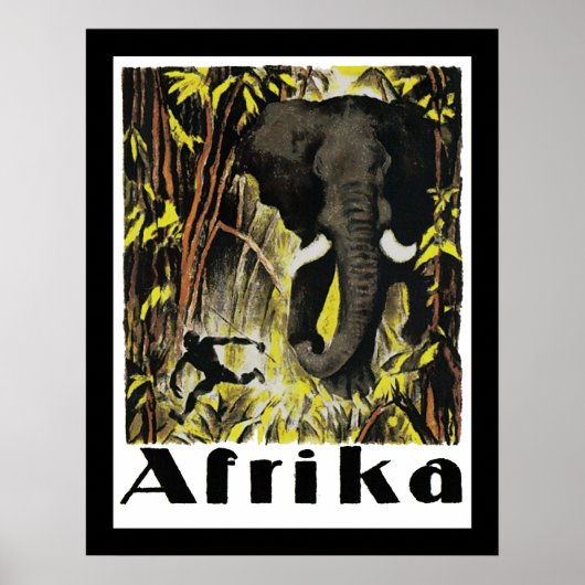 Afrika Poster (Voorkant)