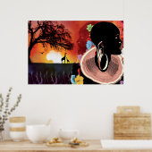 AFRIKA POSTER (Keuken)